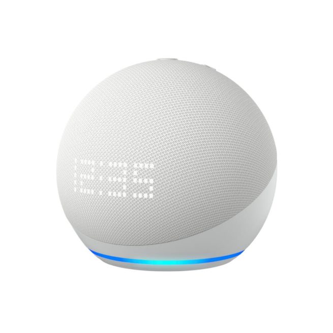 Echo Dot com relógio (5ª geração, versão 2022) Alto-falante inteligente