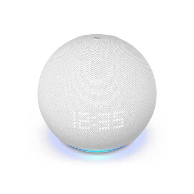 Echo Dot com relógio (5ª geração, versão 2022) Alto-falante inteligente